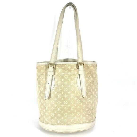 LOUIS VUITTON M95316 Monogram Mini-Lin Bucket PM bucket type Shoulder Bag - Picture 2 of 16